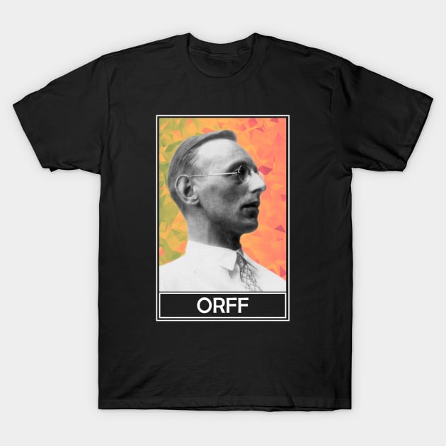 Carl Orff T-Shirt by TheMusicophile